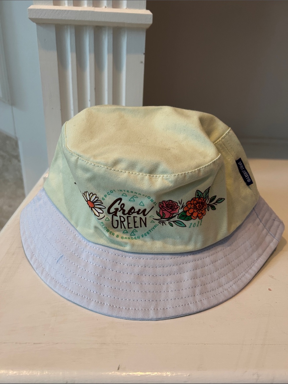 Disney Grow Green Flower and Garden Festival Bucket Hat with Floral Graphic